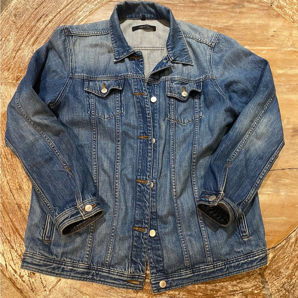 JBrand Boyfriend Denim Trucker Jacket
